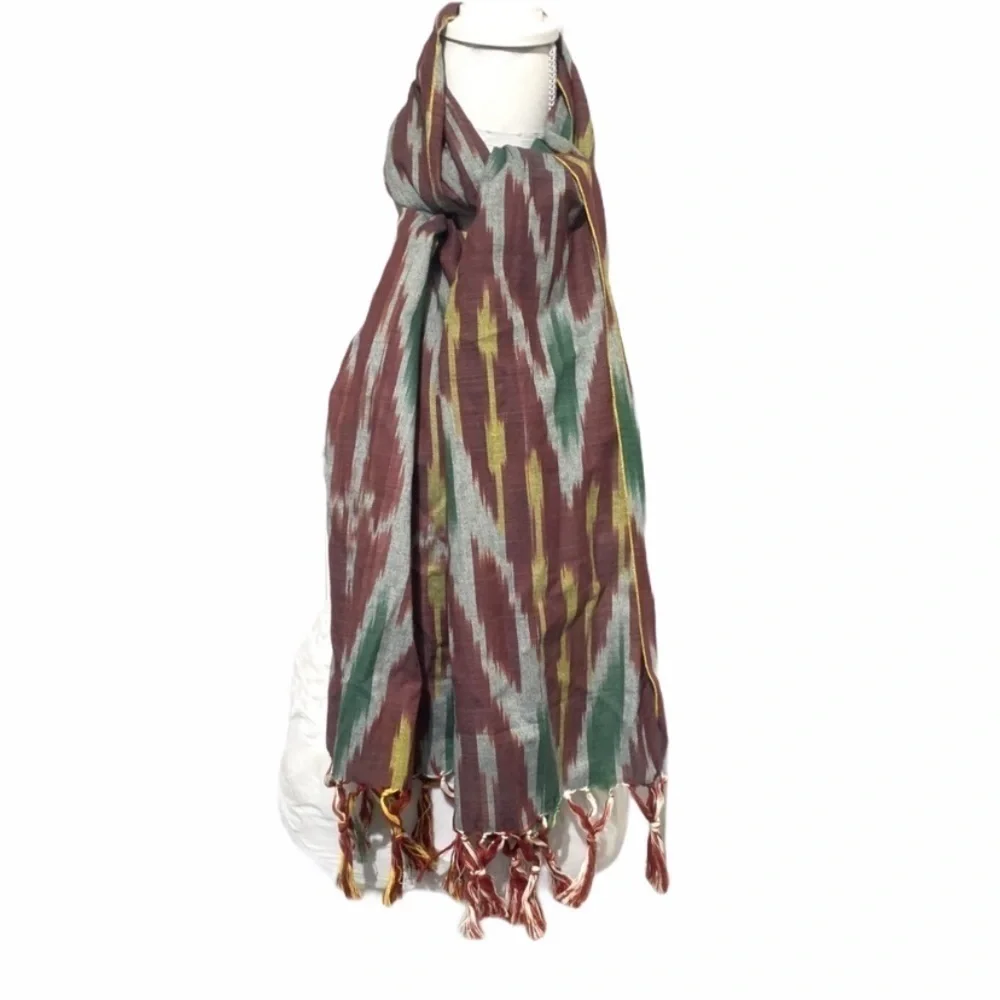 SOUTH Western Print Long Scarf